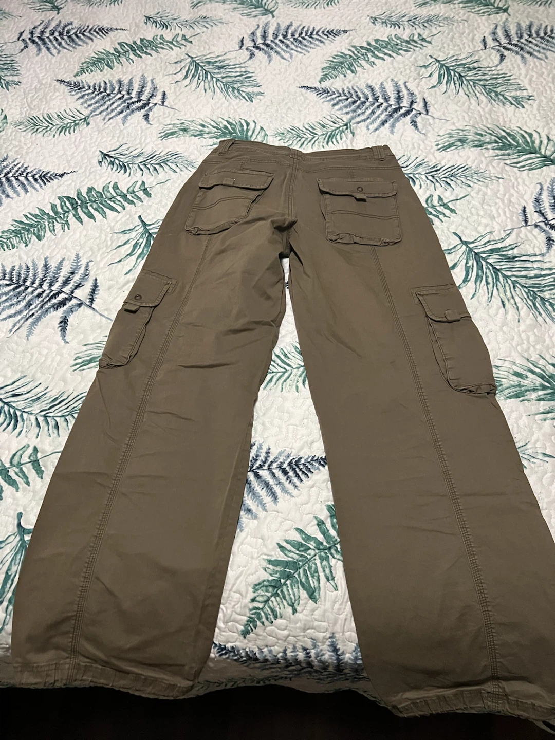 Garage Army Green Chicago Low Rise Cargo Pants - photo 3