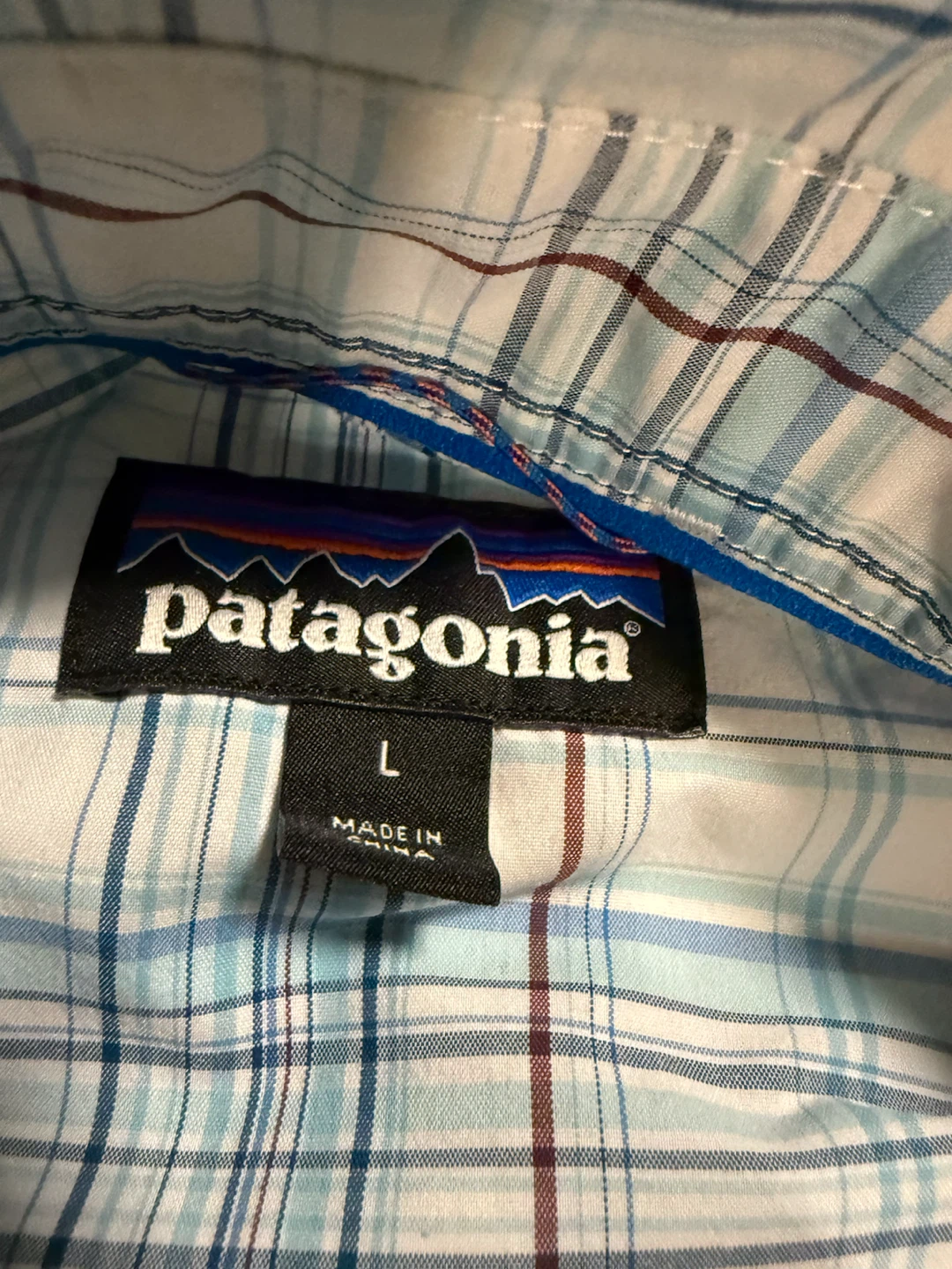 Patagonia Plaid Button-Up Shirt