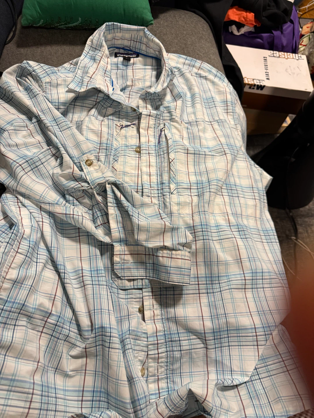 Patagonia Plaid Button-Up Shirt - photo 2