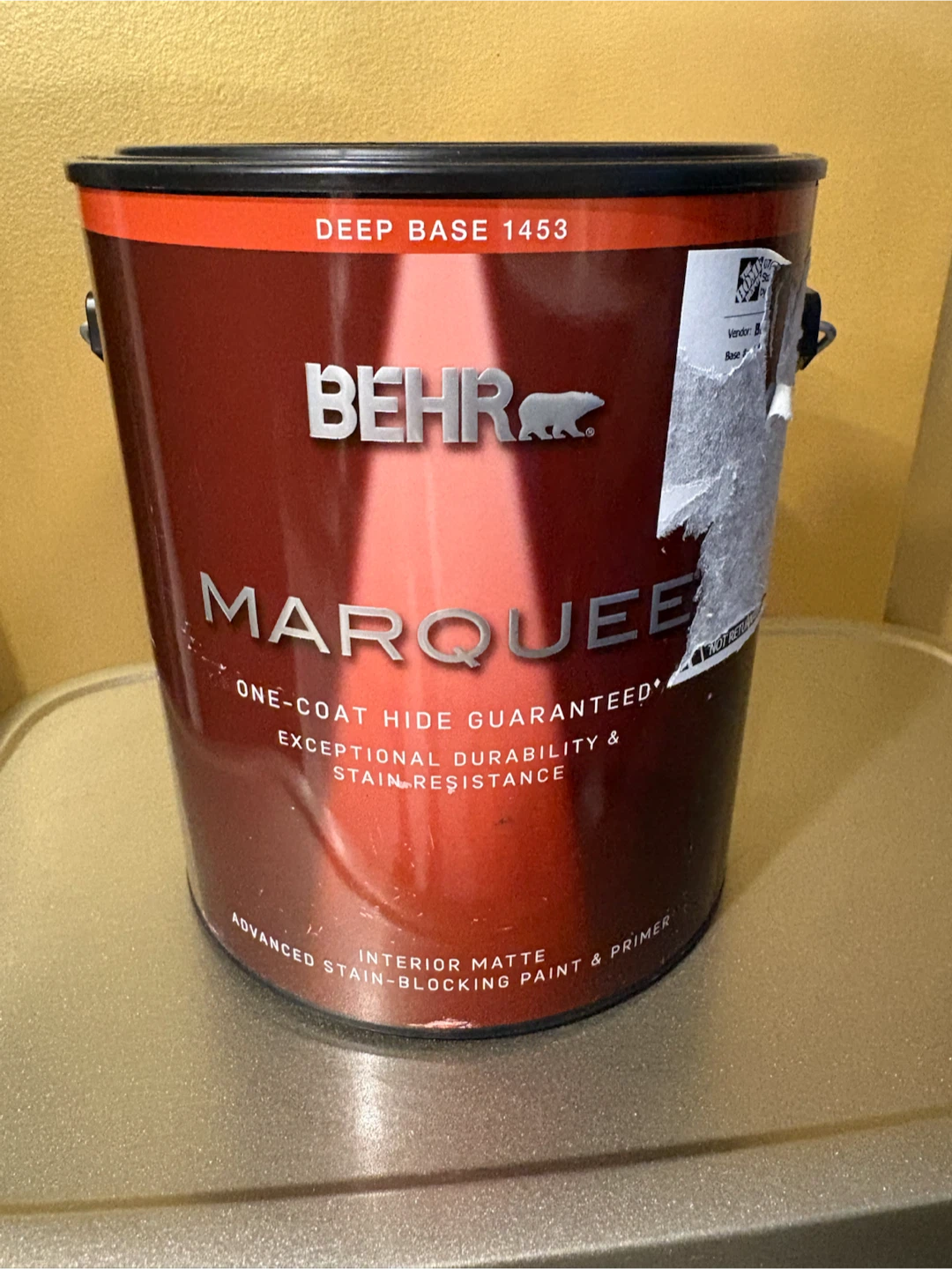 BEHR Marquee Interior Matte Paint & Primer - Deep Base 1453