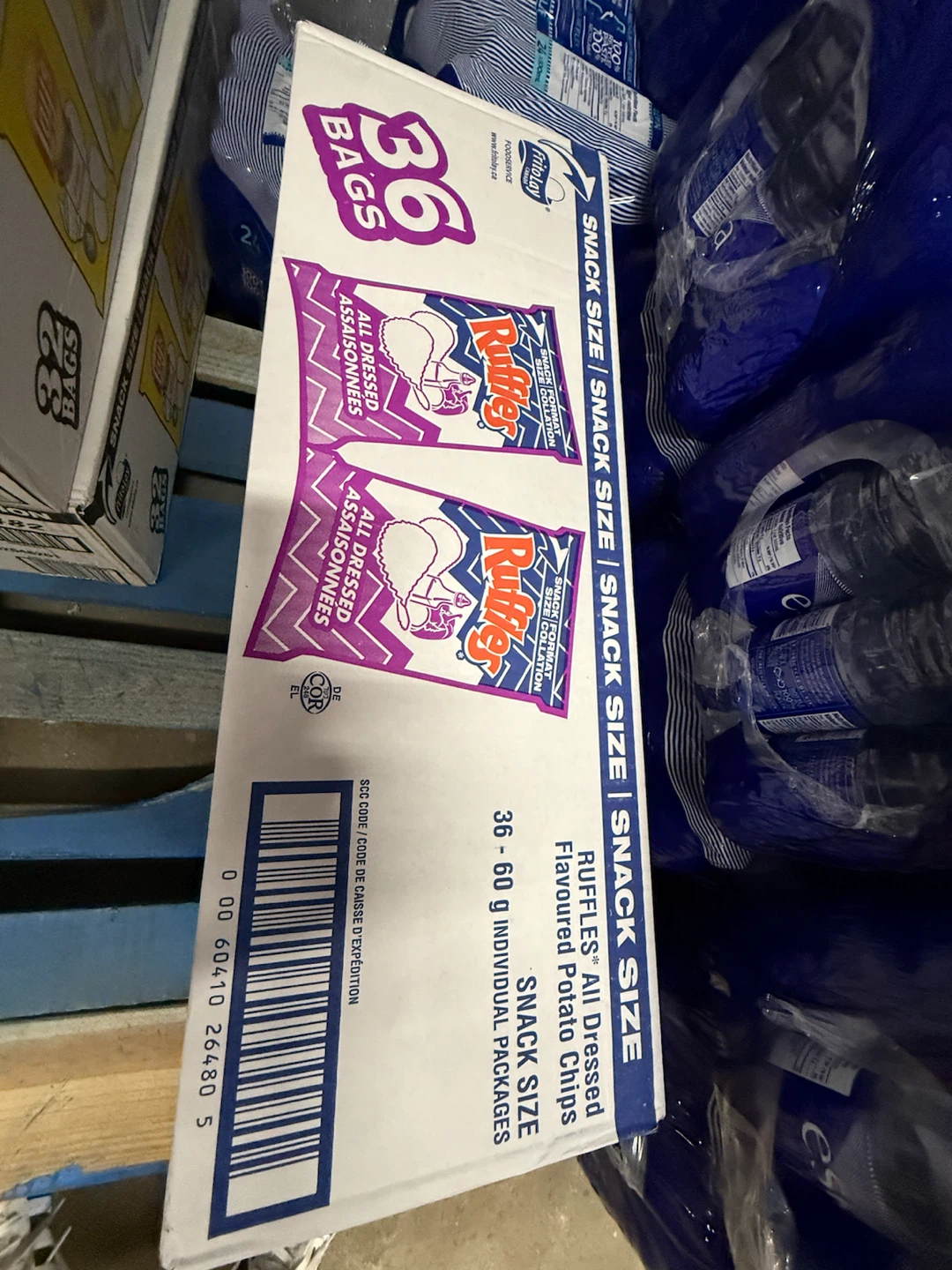 Ruffles All Dressed Snack Size Potato Chips (36 Bags)
