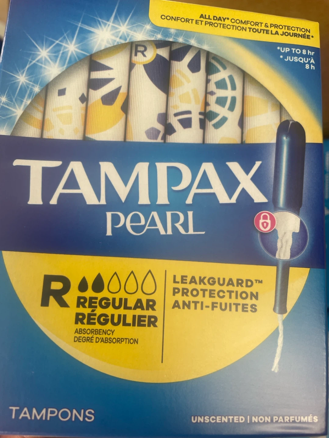 Tampax Pearl Tampons - Regular Absorbency