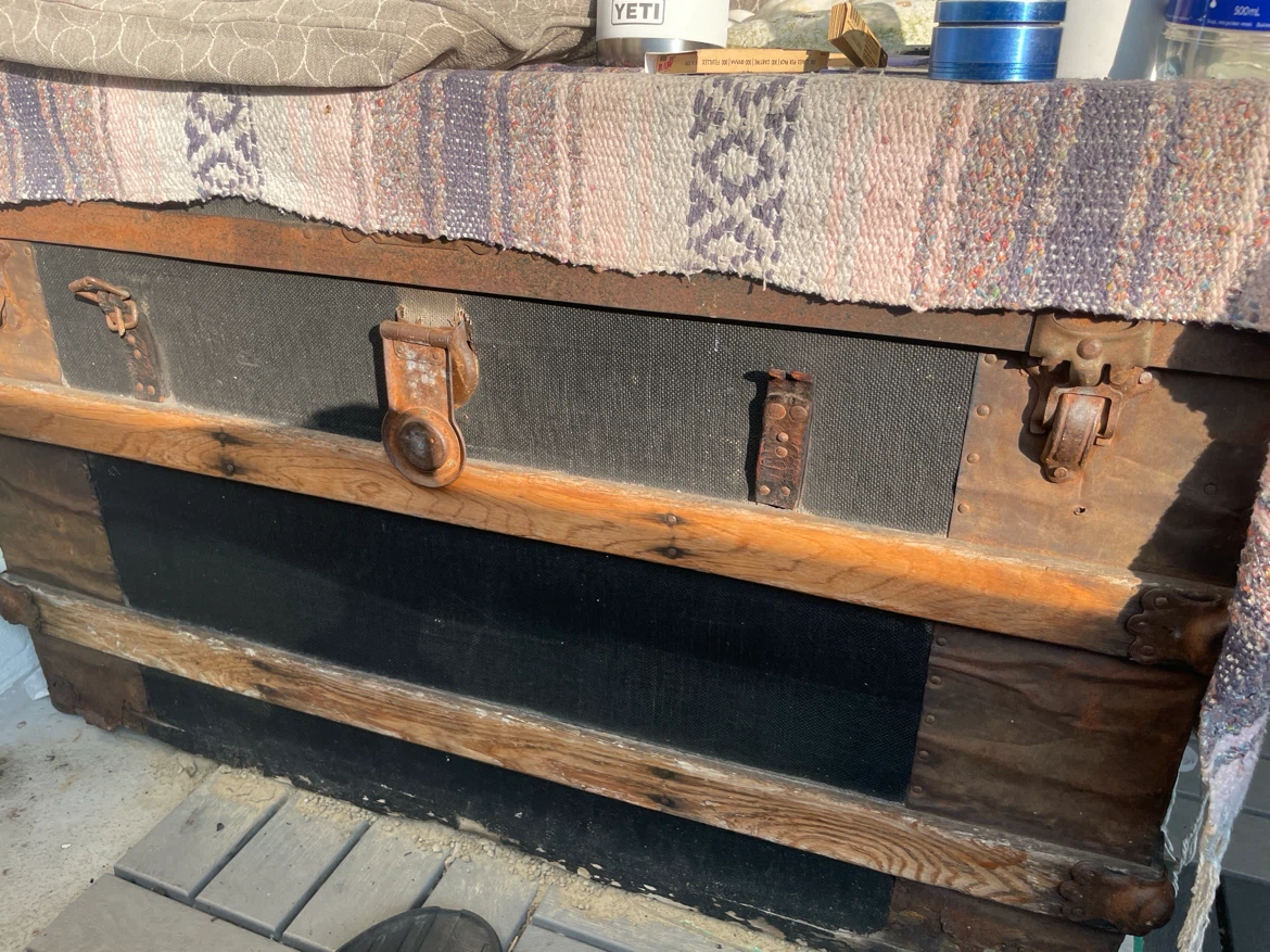 Vintage Steamer Trunk