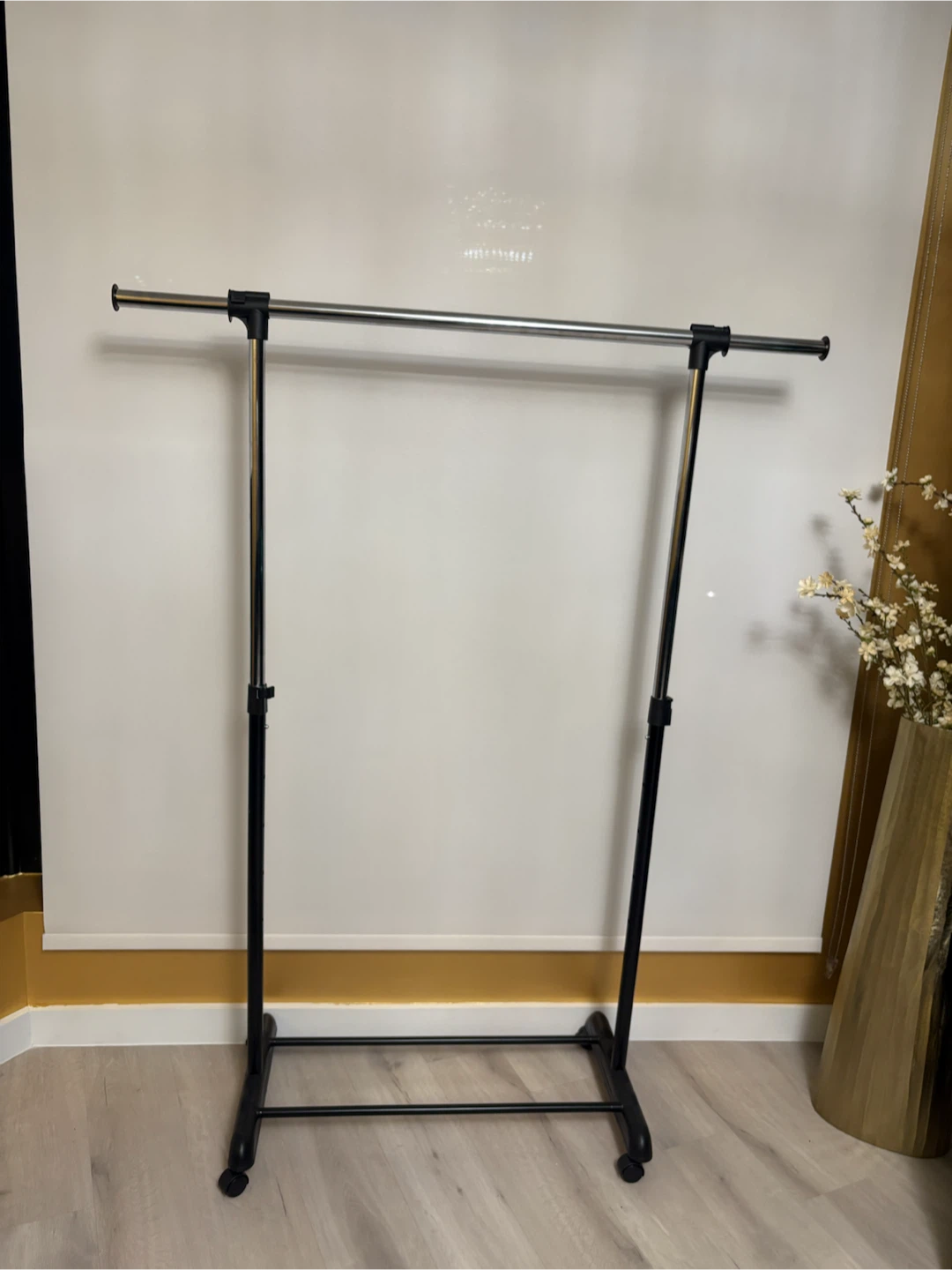 Adjustable Rolling Garment Rack