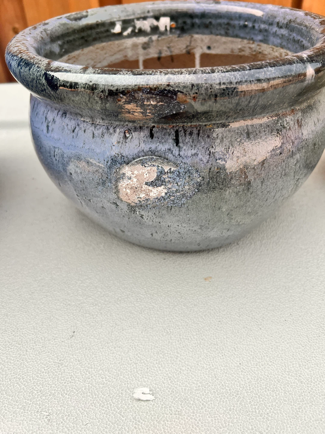 Set of 3 earthenware Ceramic Planters - photo 5