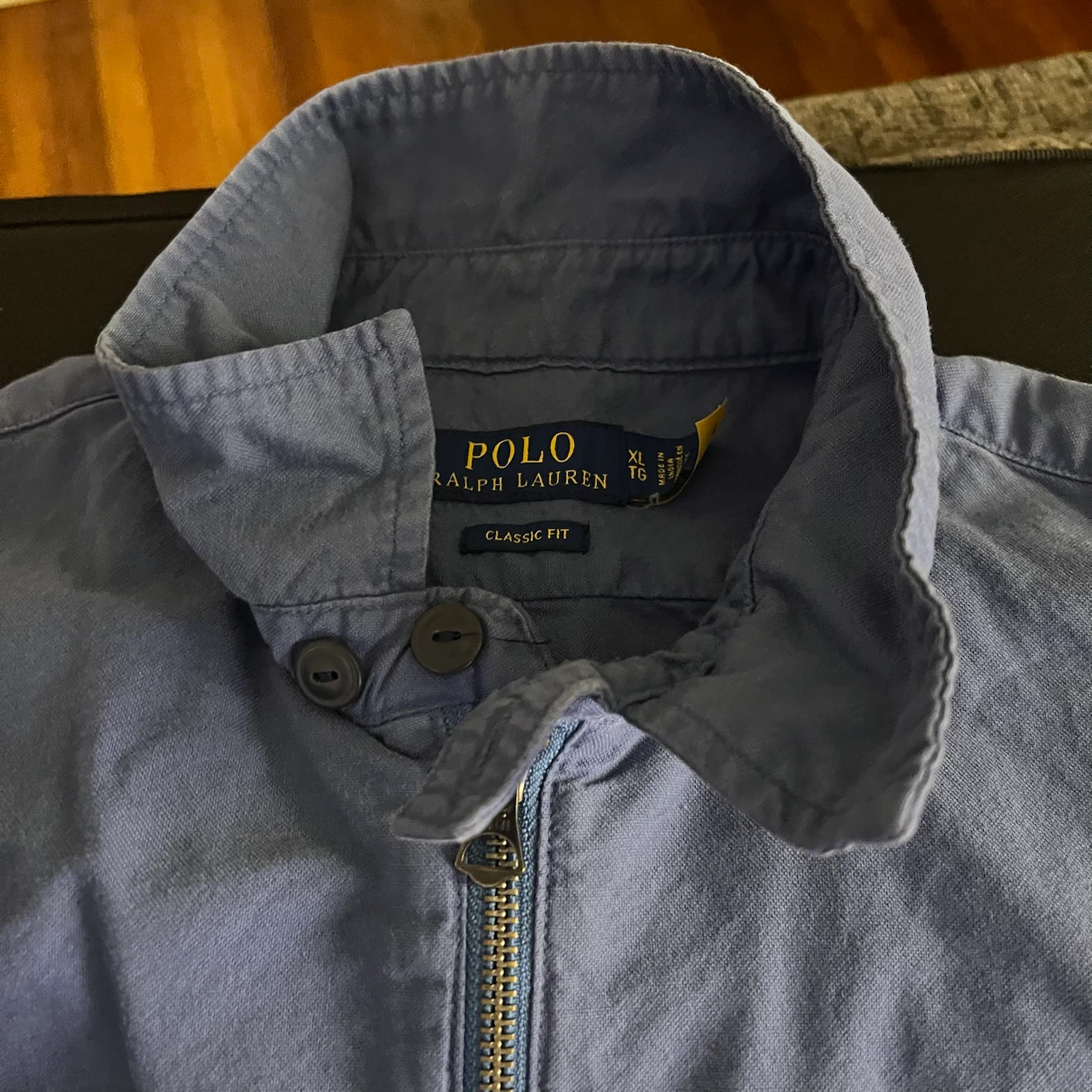 Polo Ralph Lauren Blue Classic Fit Harrington Jacket XL - photo 2