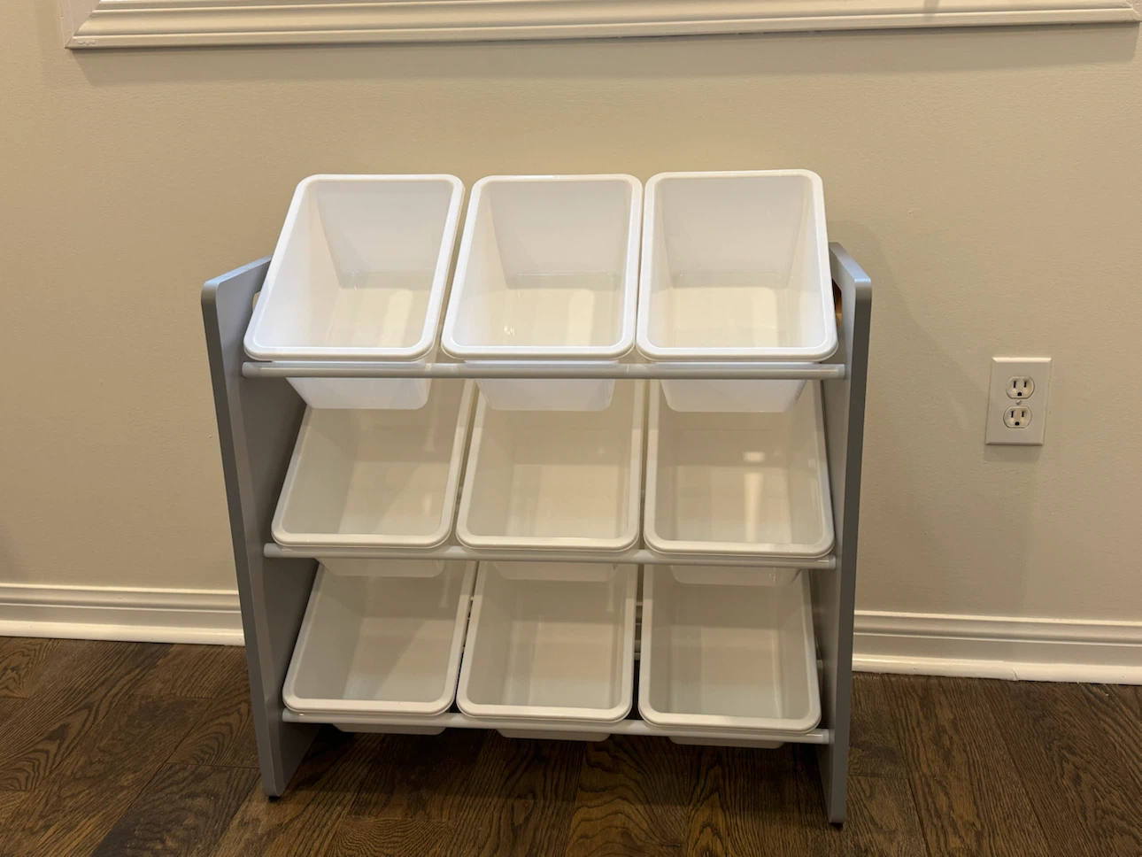 9-Bin Toy Organizer Shelf