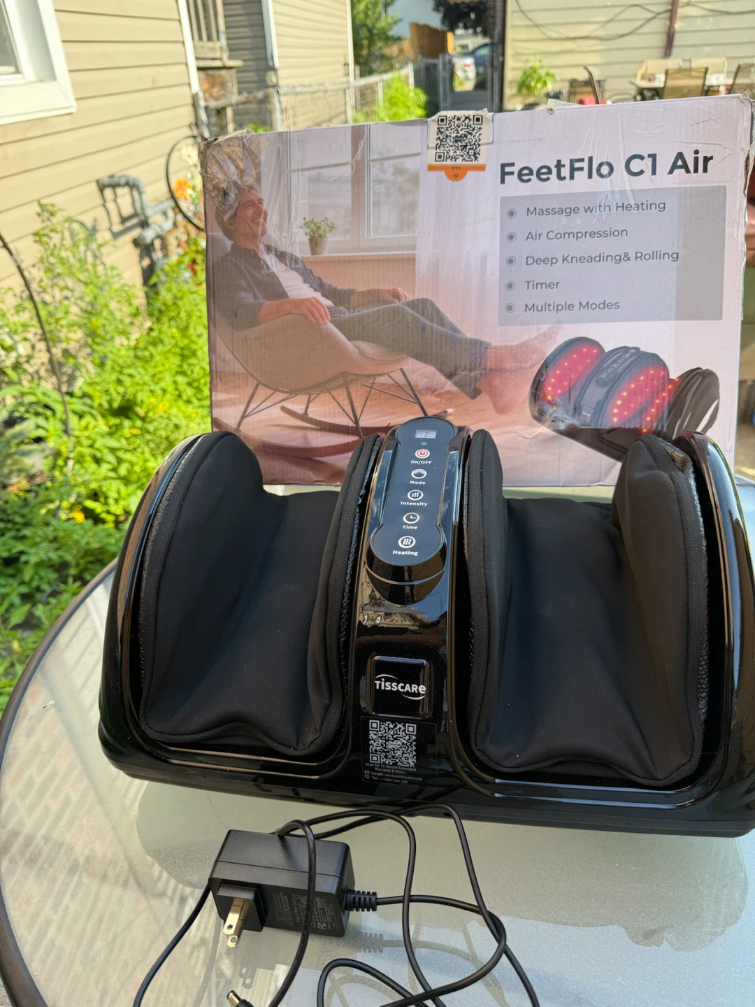 TISSCARE FeetFlo C1 Air Foot Massager with Heating - photo 3