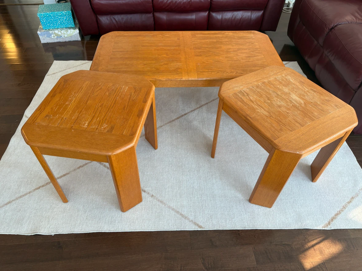 Coffee table and 2 side tables [Set] - photo 4
