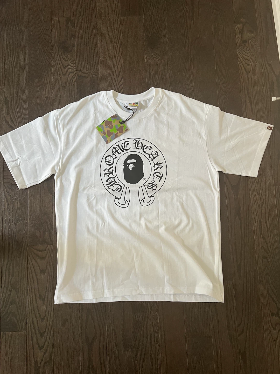Bape x Chrome hearts t-shirt - photo 2