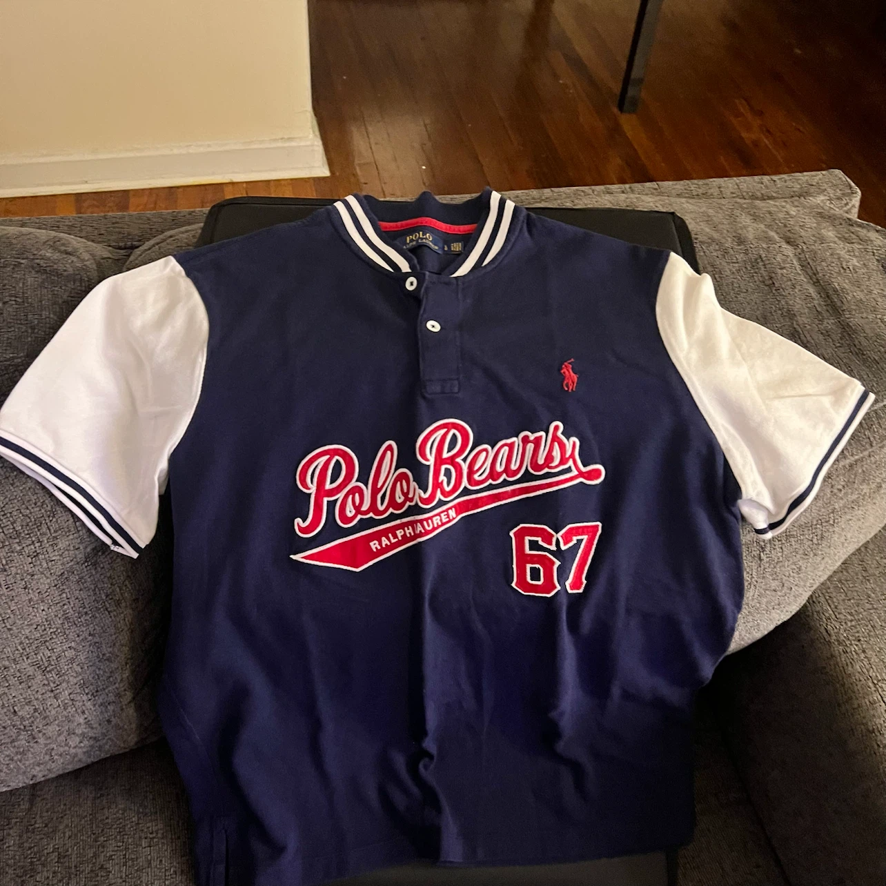 Polo Ralph Lauren Polo Bears Baseball T-Shirt Size L - photo 2