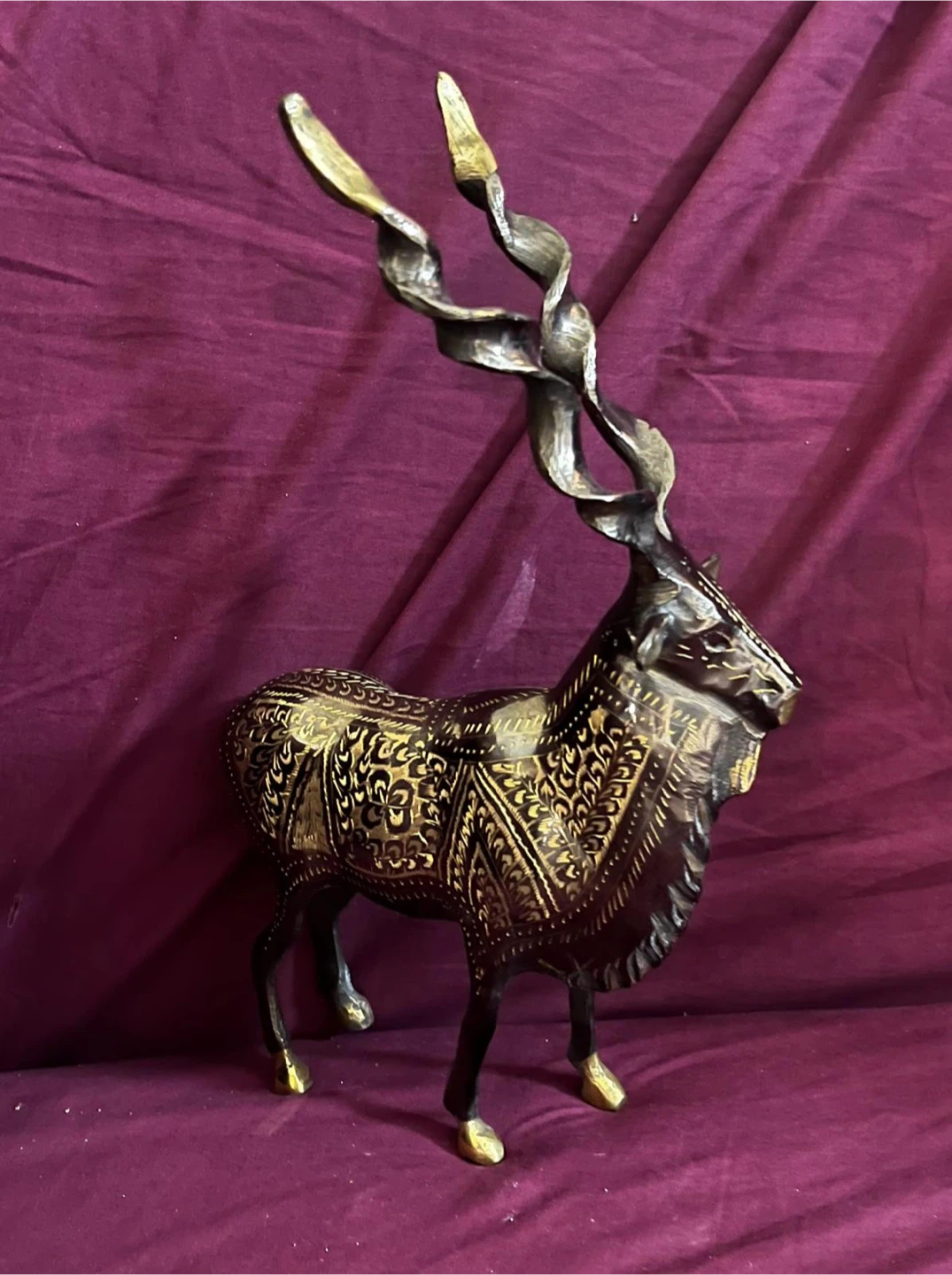Beutifull handicrafts Brass Gazelle Sculpture