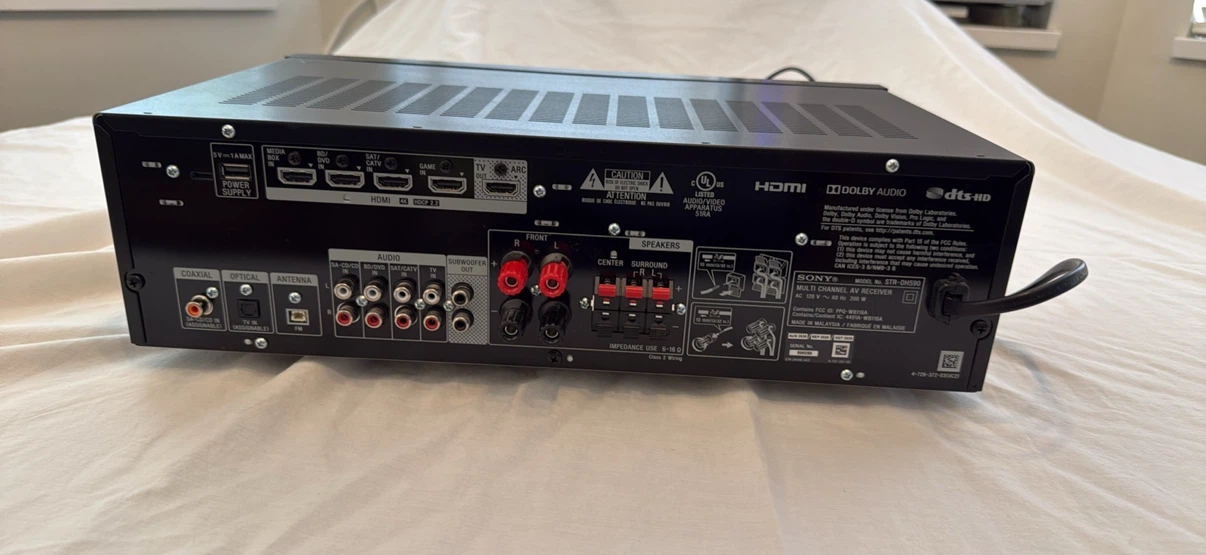 Sony STR‑DH590 – 5.2 Channel Home Theater Receiver - photo 2