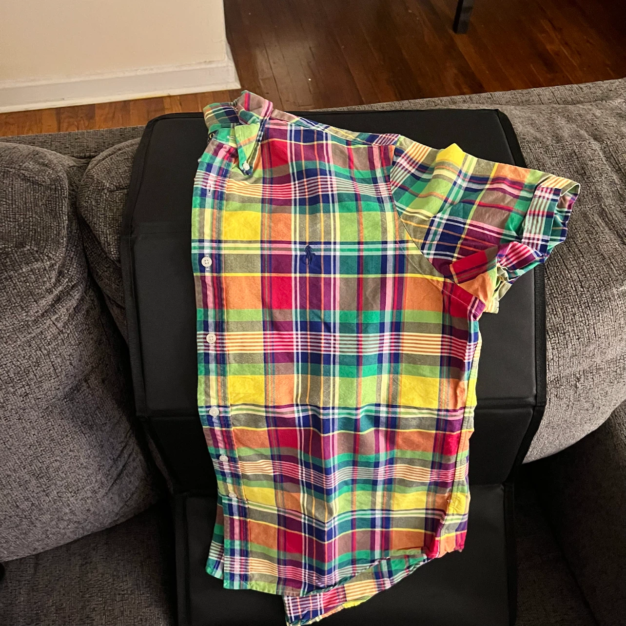Polo Ralph Lauren Plaid Short Sleeve Button Down Shirt - photo 3