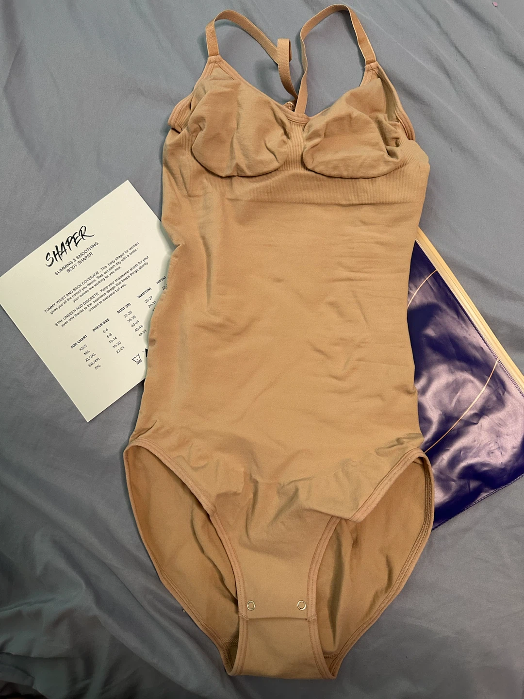 Shapellx Tummy Control Bodysuit Shapewear - photo 2