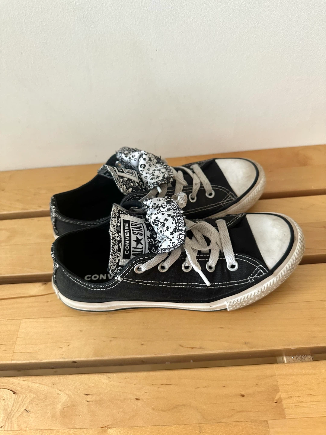 unique converse colorway lepoard print & flowers - photo 2