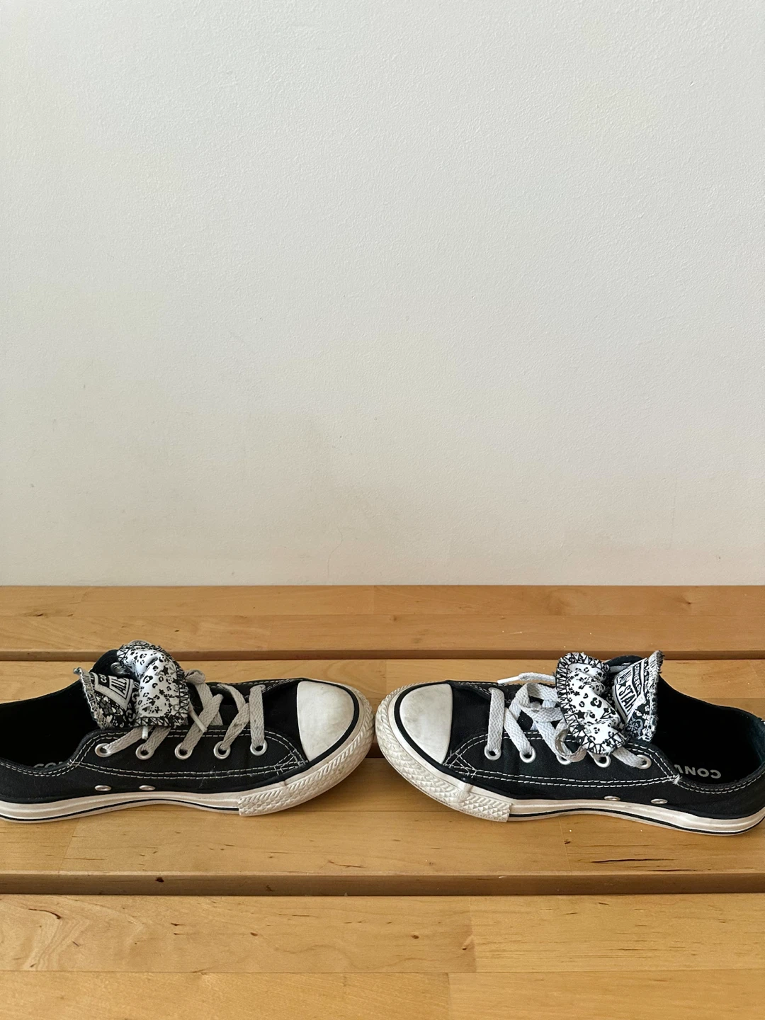 unique converse colorway lepoard print & flowers - photo 5