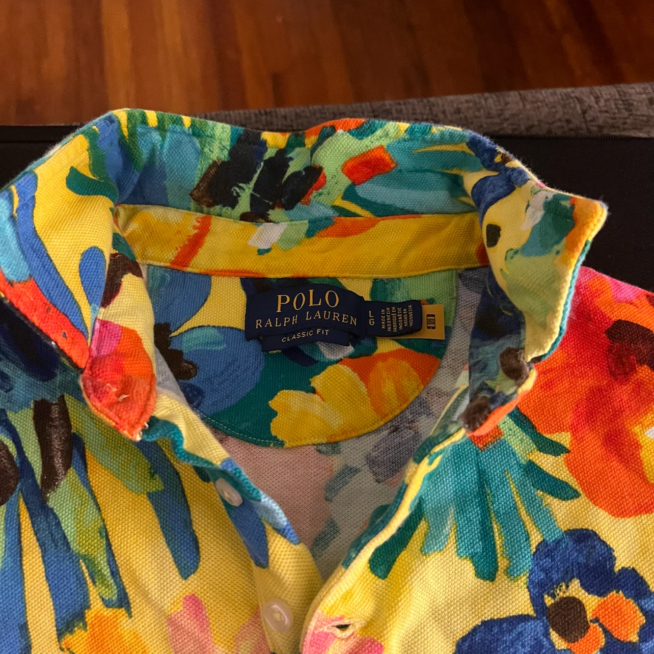 Polo Ralph Lauren Classic Fit Floral Short Sleeve Polo Shirt
