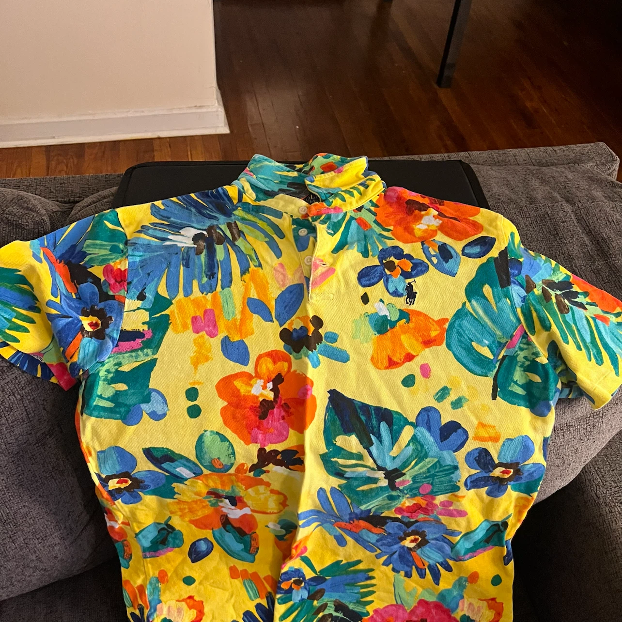 Polo Ralph Lauren Classic Fit Floral Short Sleeve Polo Shirt - photo 2