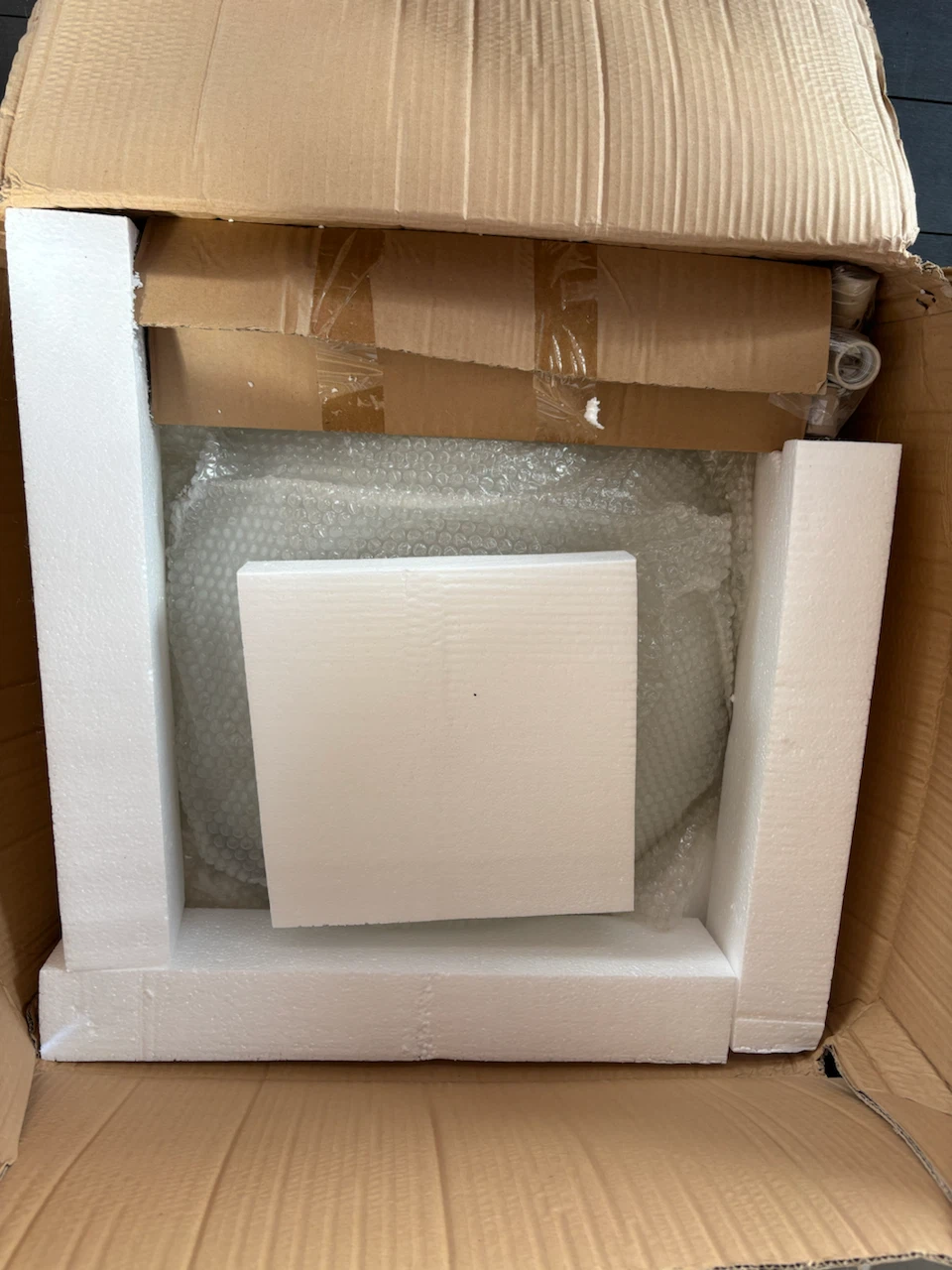 NOS Frosted Glass Semi-Flush Mount Light, 7 Available - photo 2