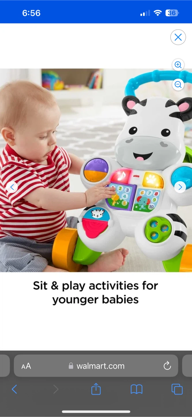 Fisher-Price Zebra Walker - photo 3