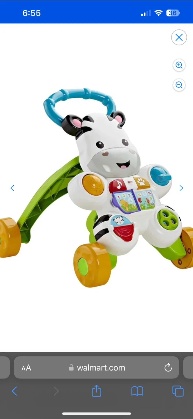 Fisher-Price Zebra Walker - photo 4