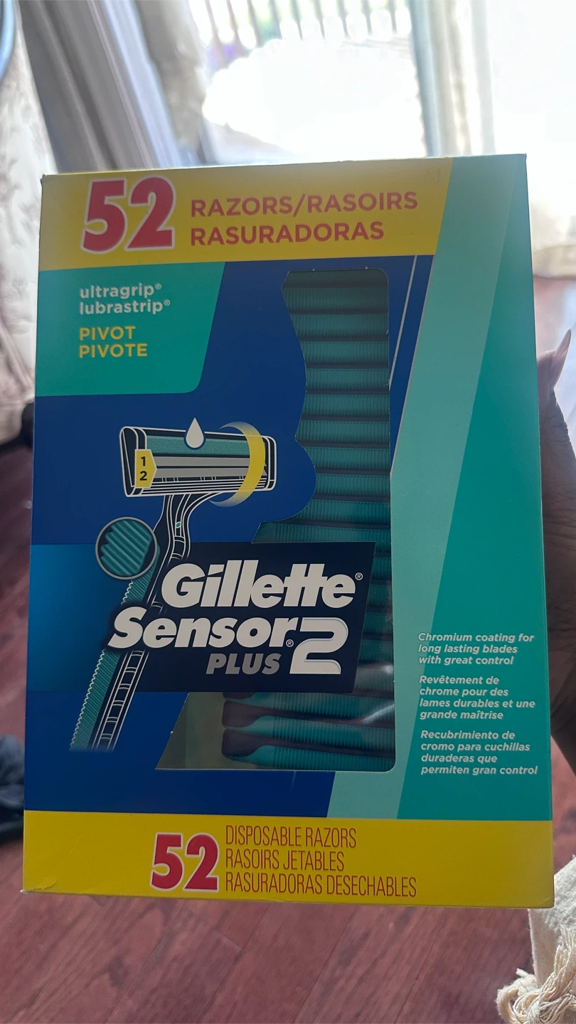 Gillette Sensor 2 Plus Disposable Razors - 52 Count
