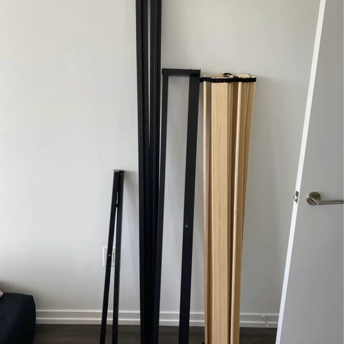 Black Metal Bed Frame - photo 5
