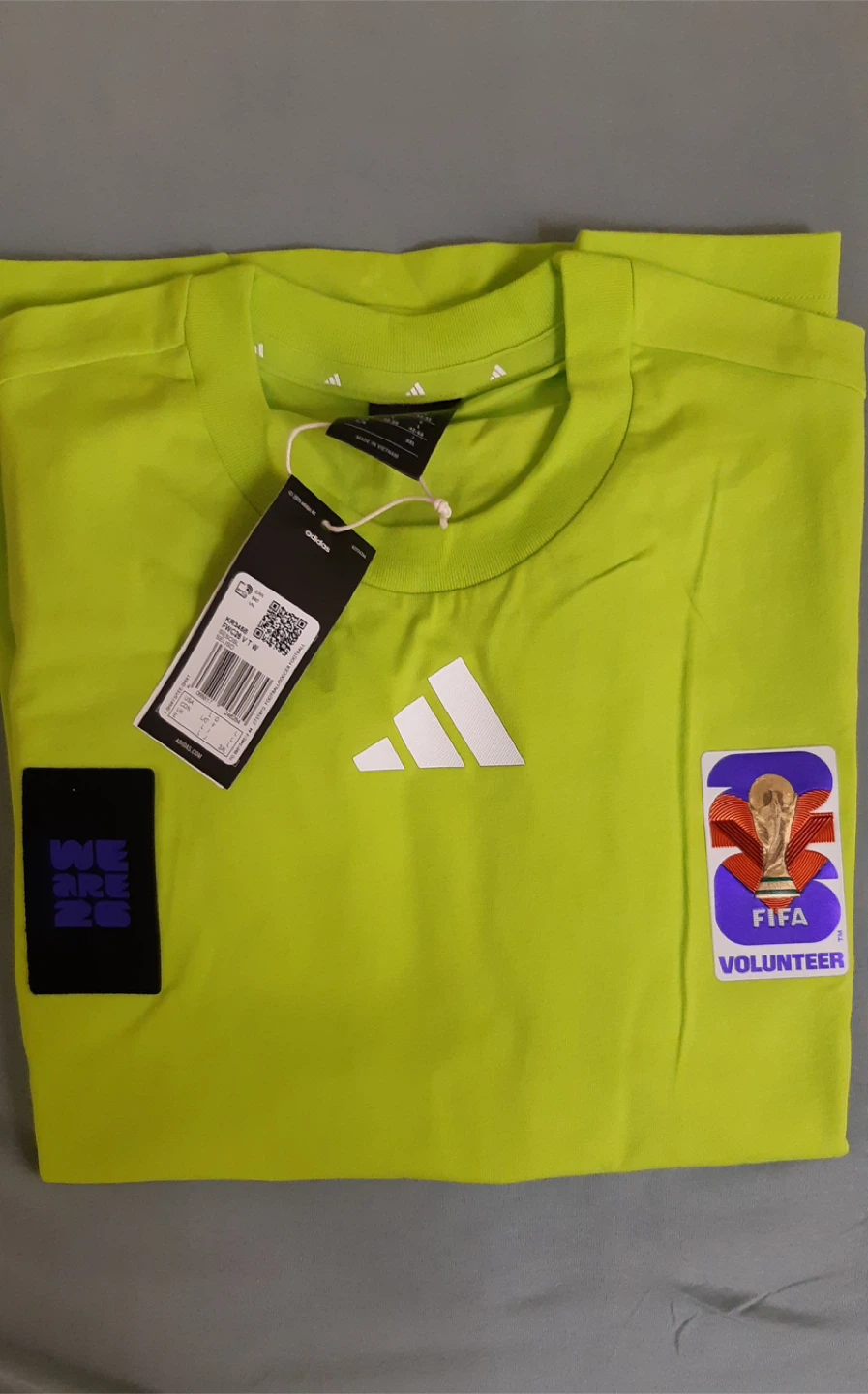 Adidas Official FIFA World Cup 2026 Volunteer T-Shirt - L - photo 2