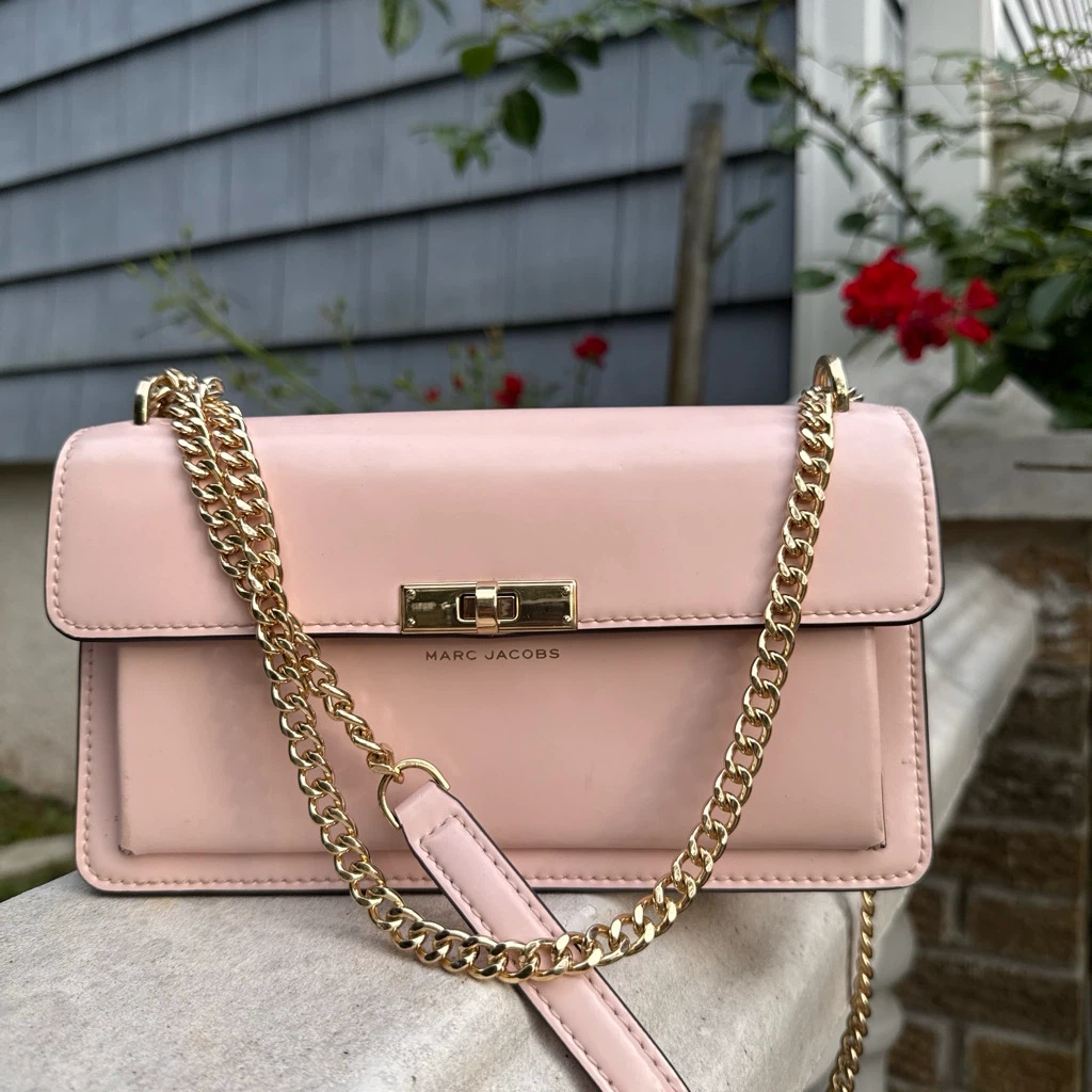 Marc Jacobs Pink Leather Shoulder Bag