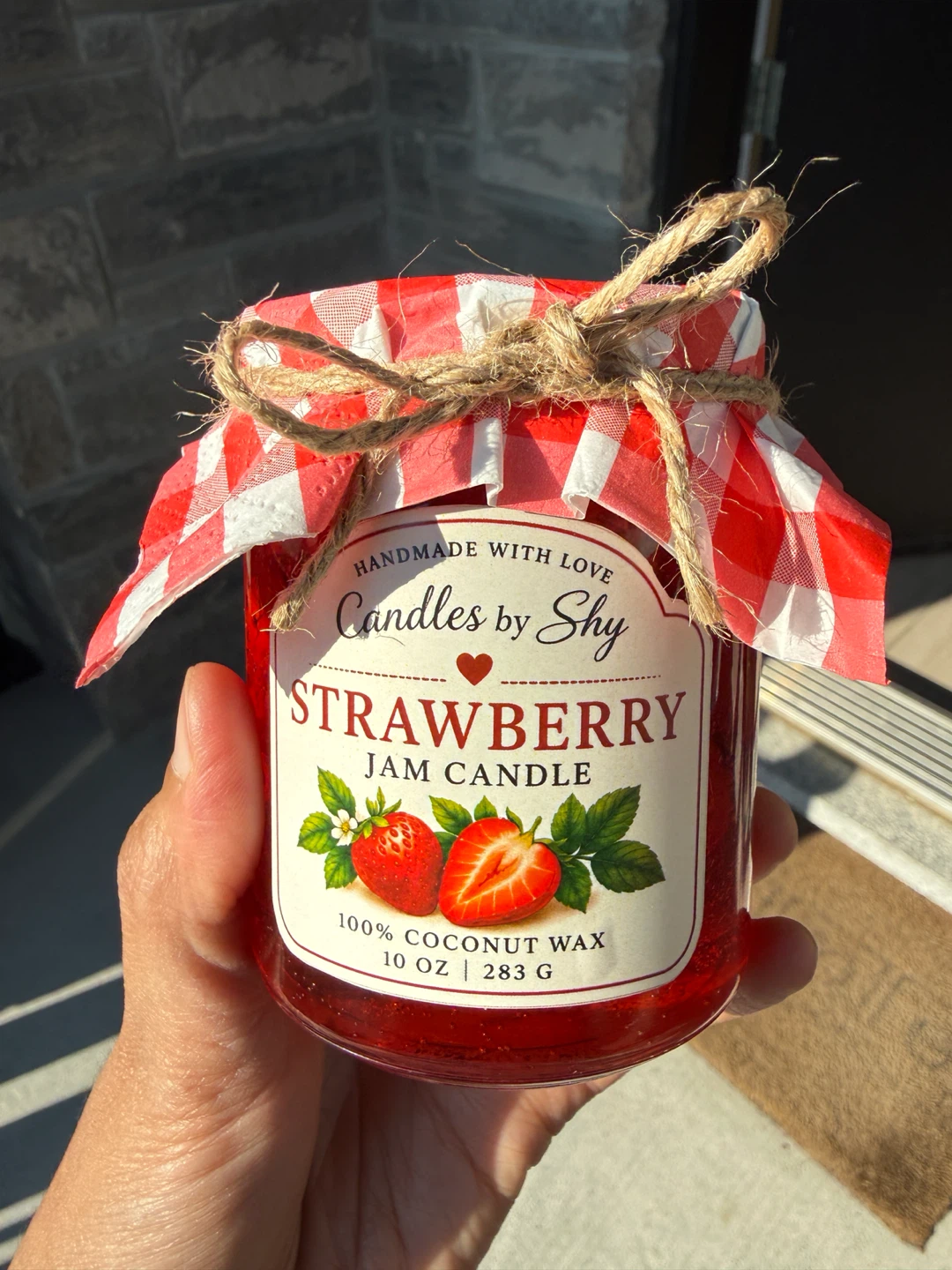 Candles by Shy Strawberry Jam Candle - photo 2