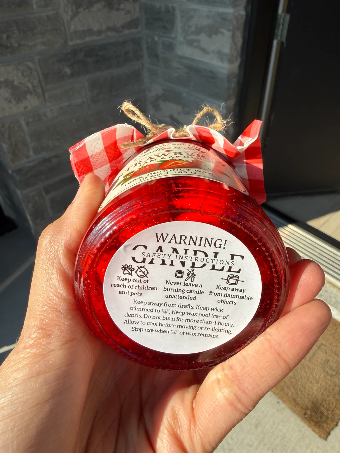 Candles by Shy Strawberry Jam Candle - photo 3