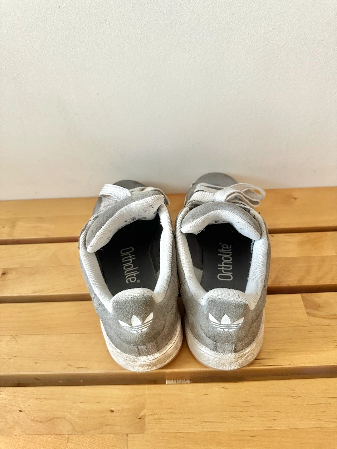 Grey adidas campus shoes - photo 3