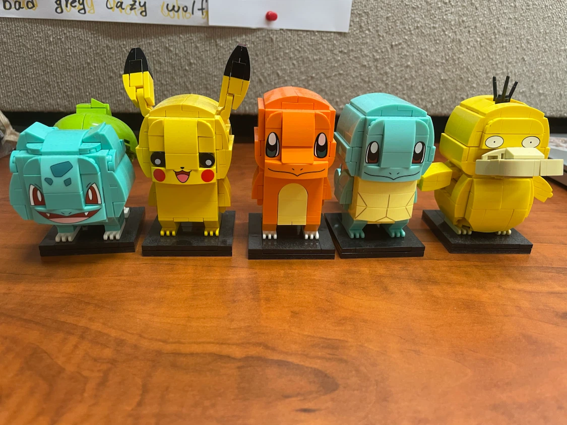 All for $20 Pokemon Building Block set - photo 2