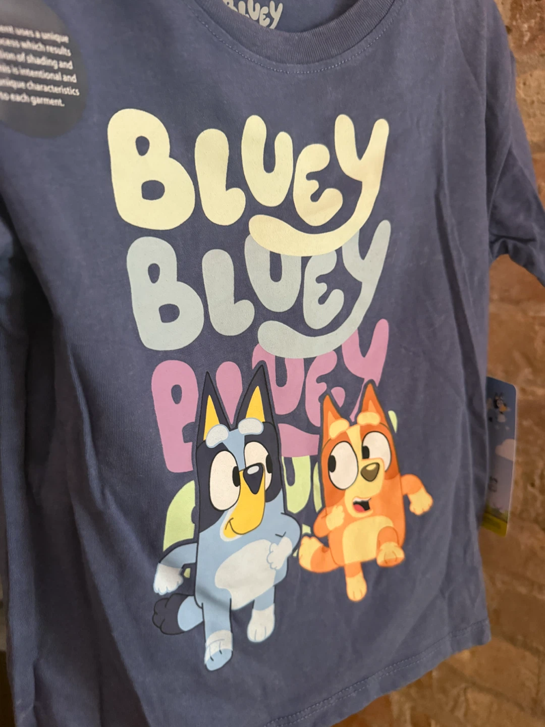 Bluey Toddler Graphic T-Shirt Size 4T - photo 3