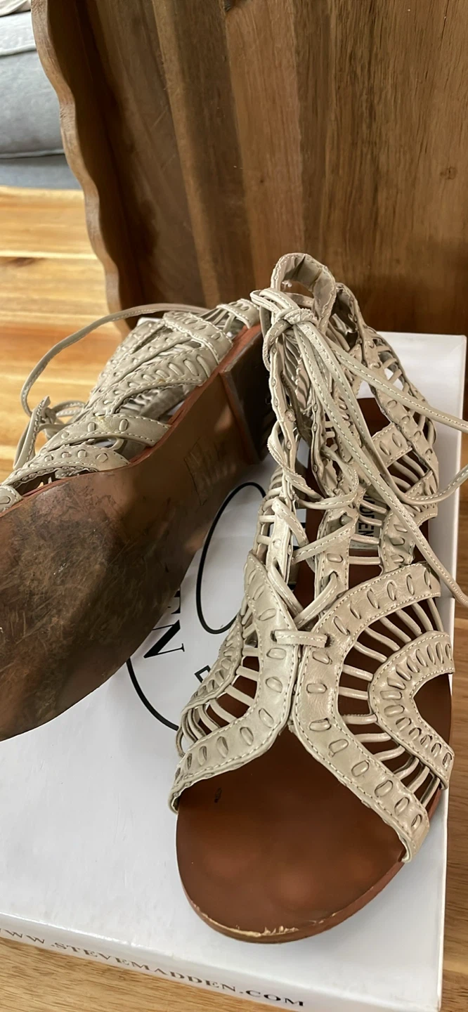 STEVE MADDEN GLADIATOR SANDALS - photo 4