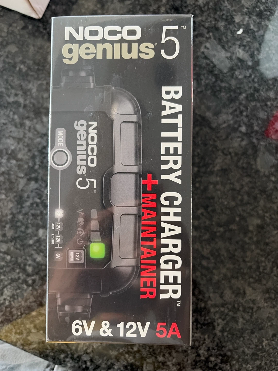 NOCO Genius 5 Battery Charger + Maintainer