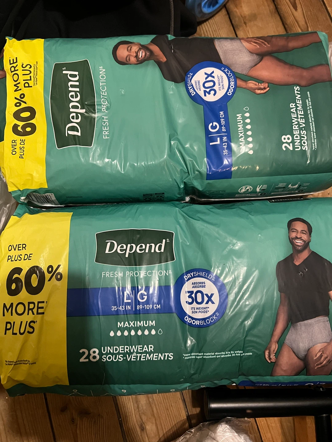 Depend Fresh Protection Underwear XL/TG - photo 2