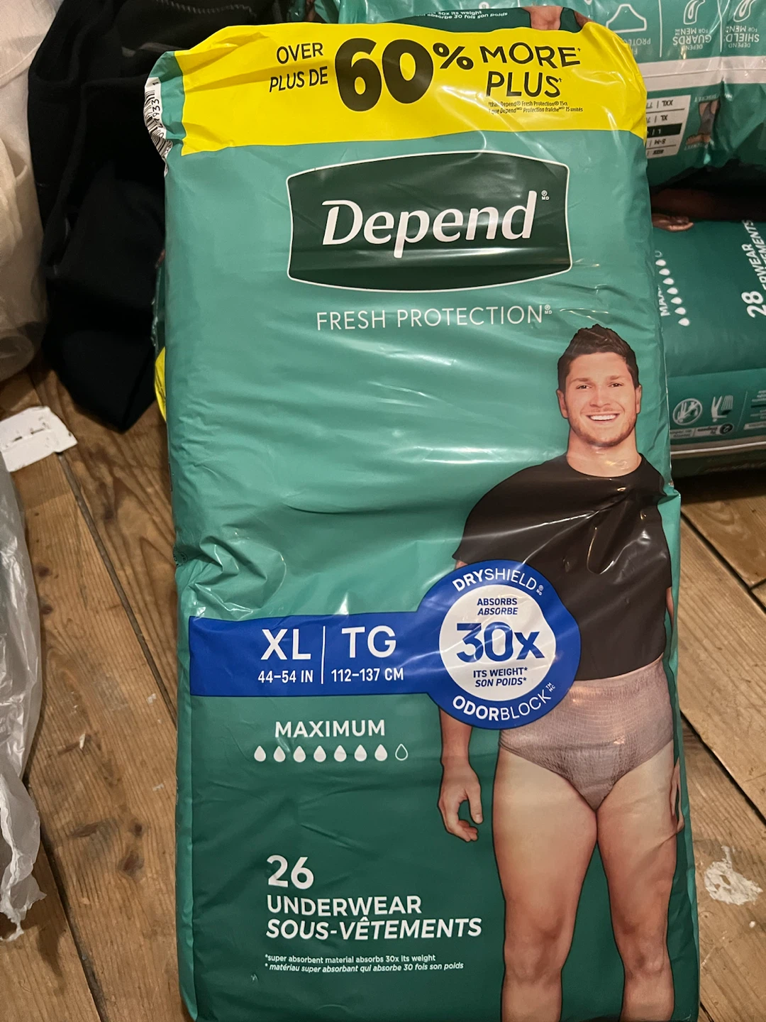 Depend Fresh Protection Underwear XL/TG - photo 4