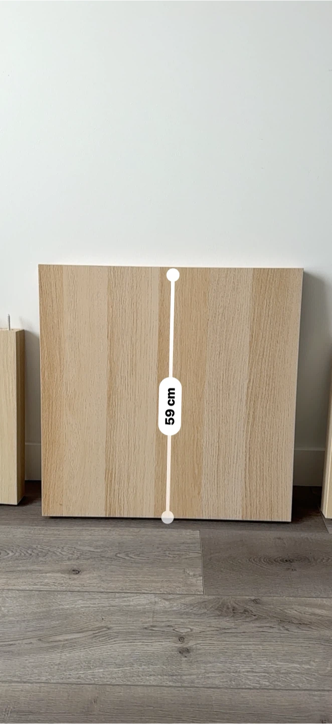 🪵 Modern Light Oak Side Table  – Excellent Condition! ☕🛋️ - photo 2