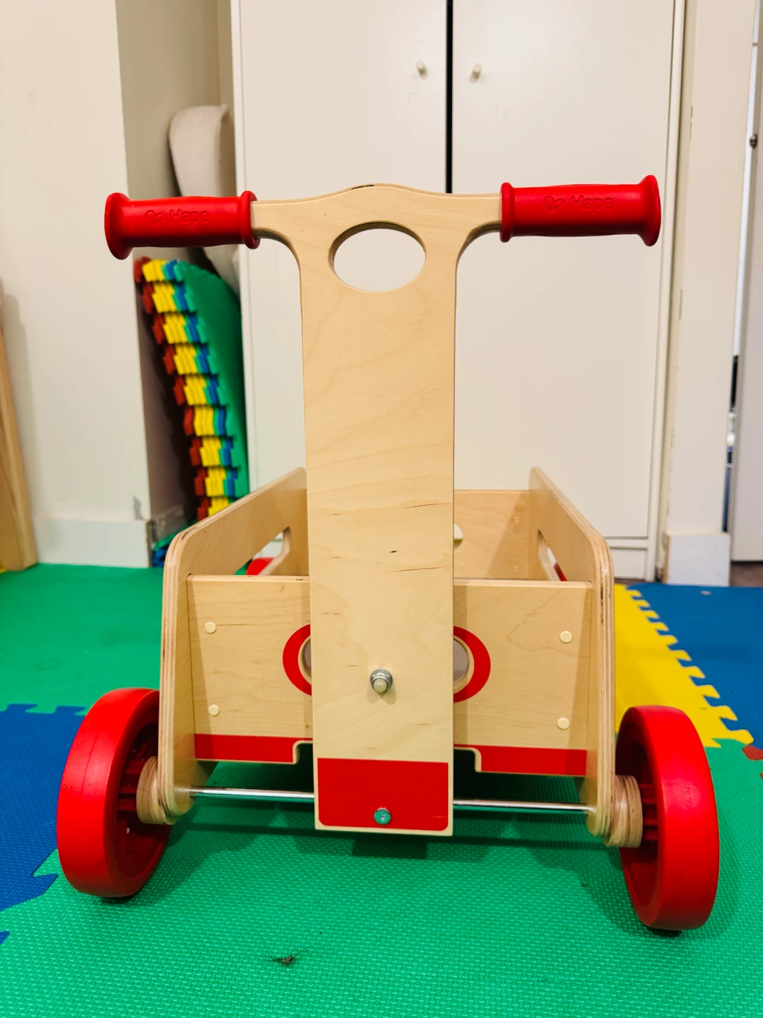 Hape Wooden Push Cart Walker - photo 2