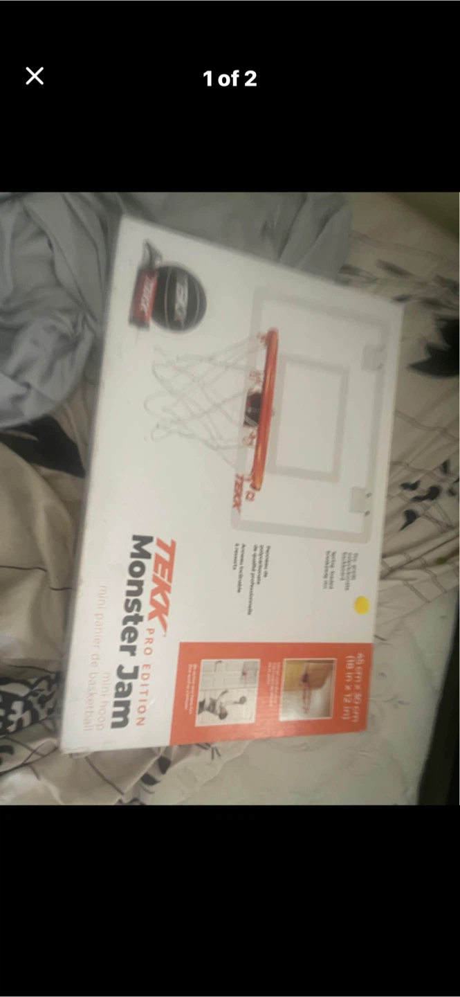 TEKK Monster Jam Pro Edition Mini Hoop