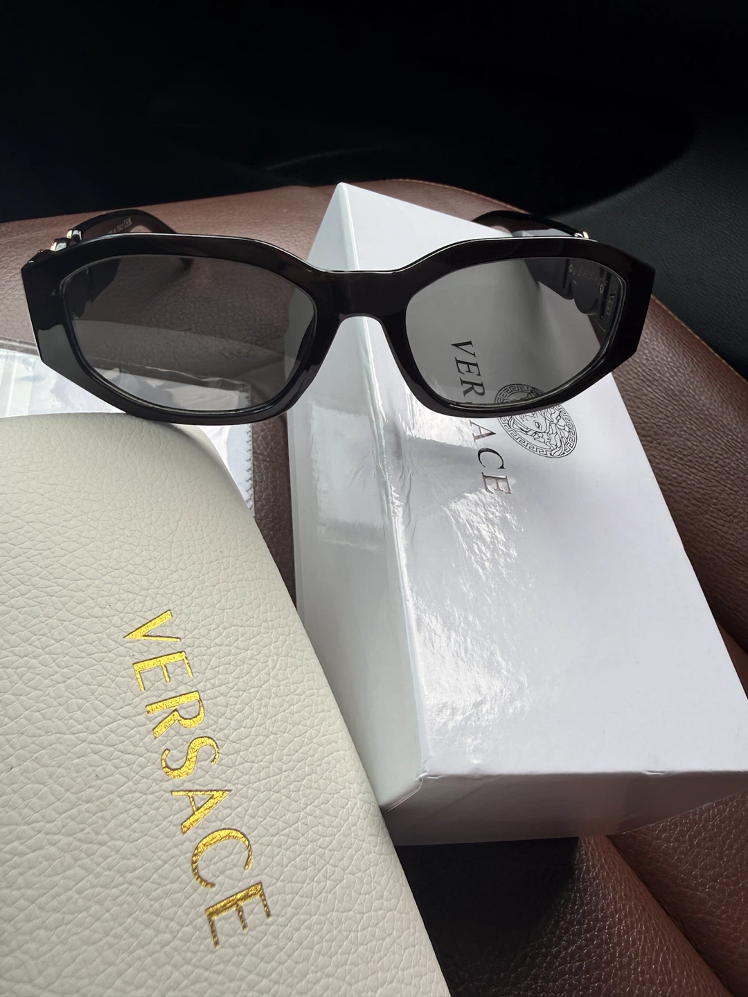 Versace Sunglasses with Case and Box - photo 2