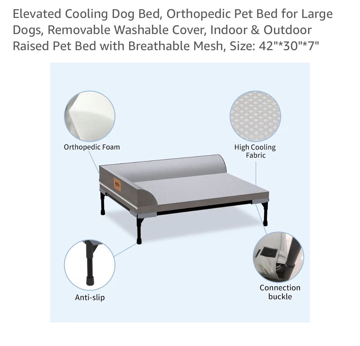 Brand New cooling Pet Bed - photo 2