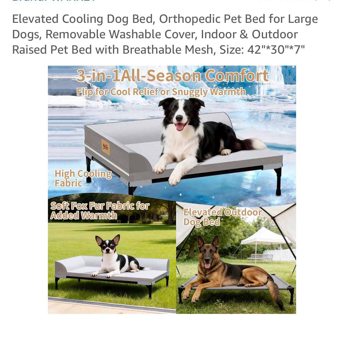 Brand New cooling Pet Bed - photo 3