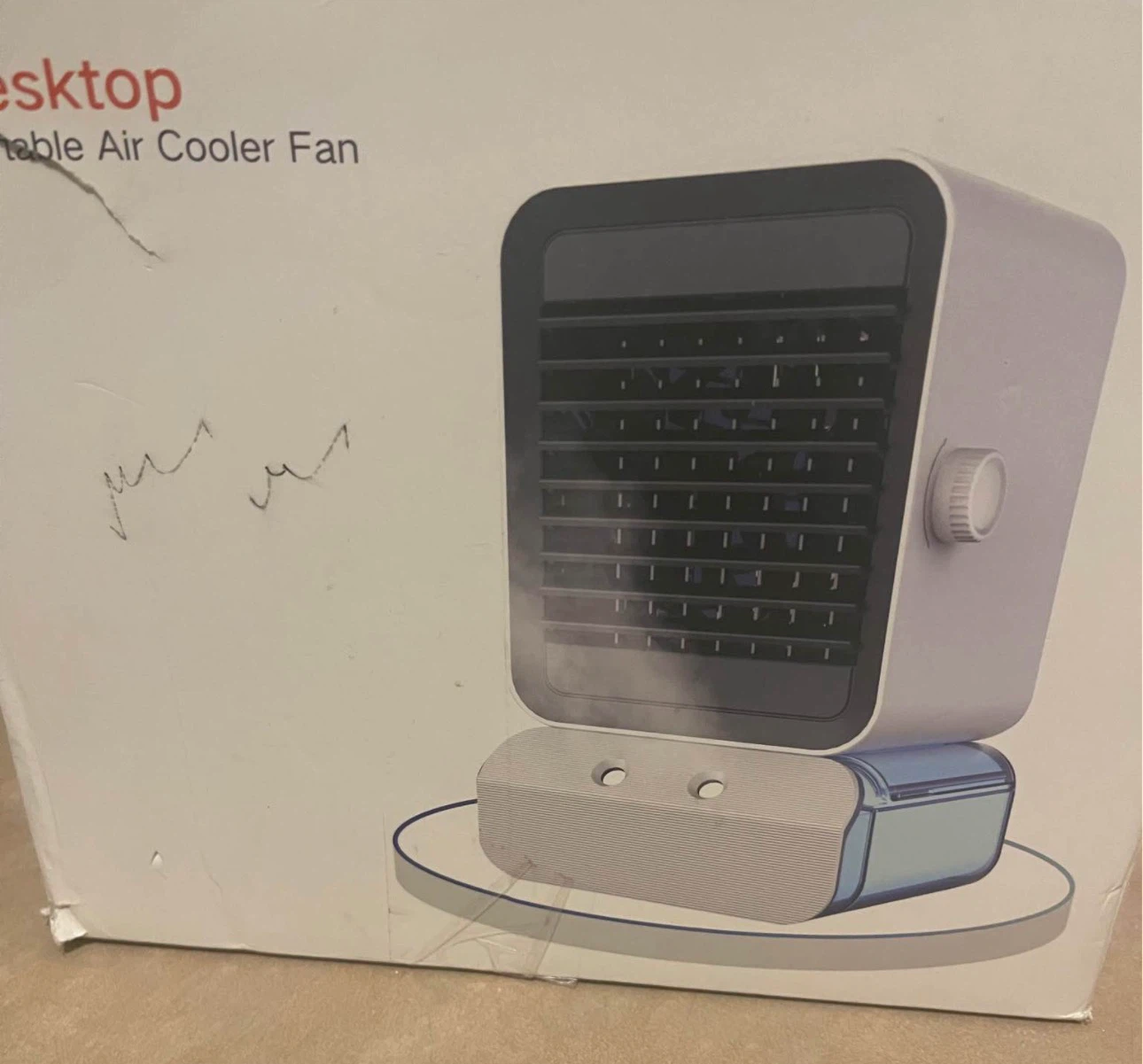 Desktop Portable Air Cooler Fan