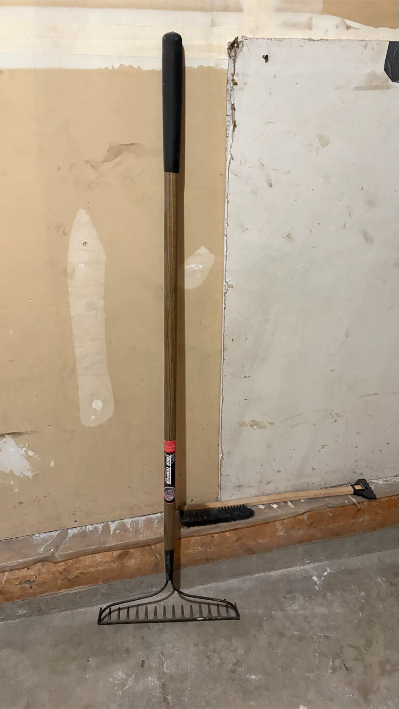 Garden Rake with Wooden Handle - photo 2
