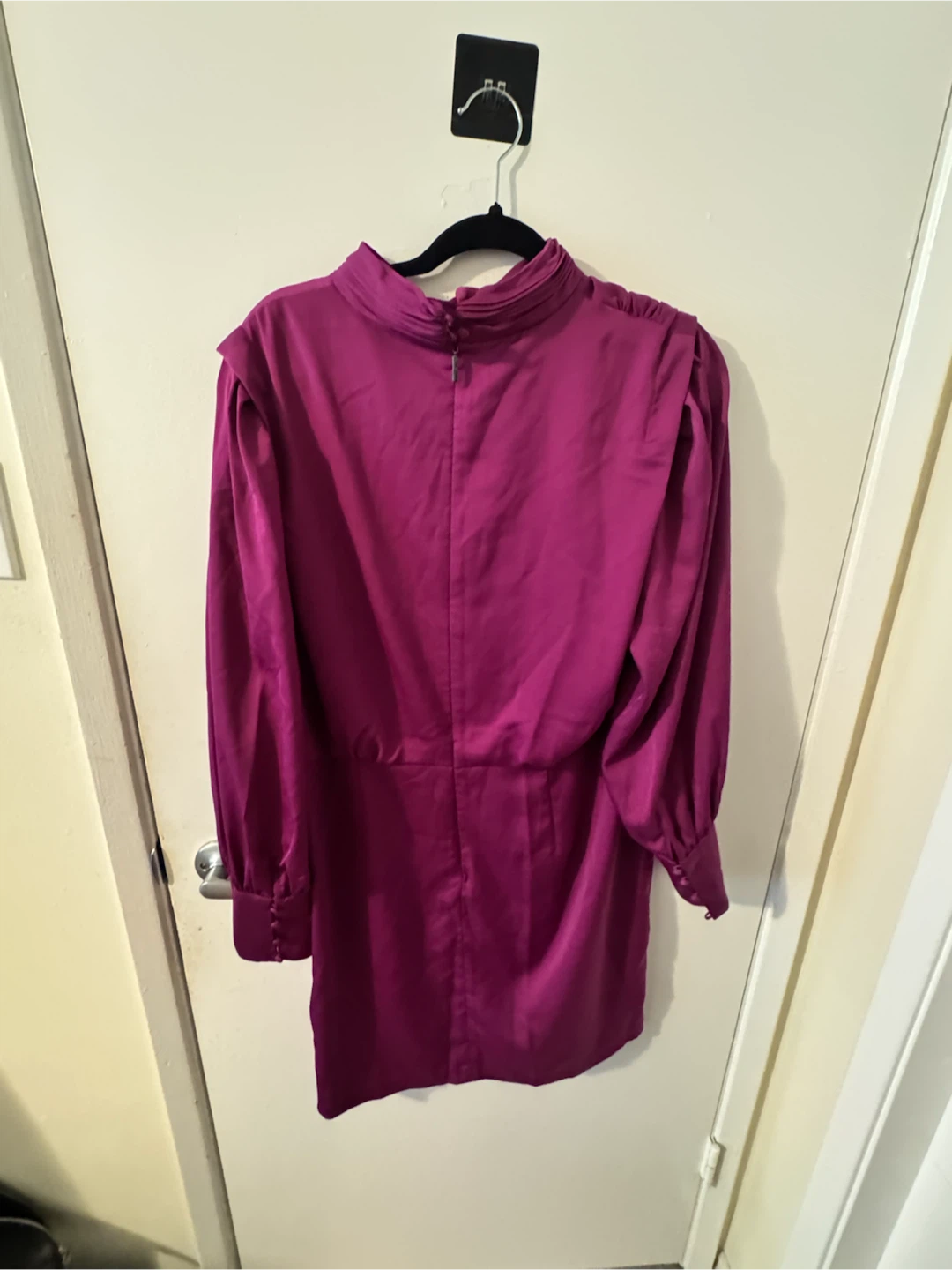 Hot pink Satin Dress