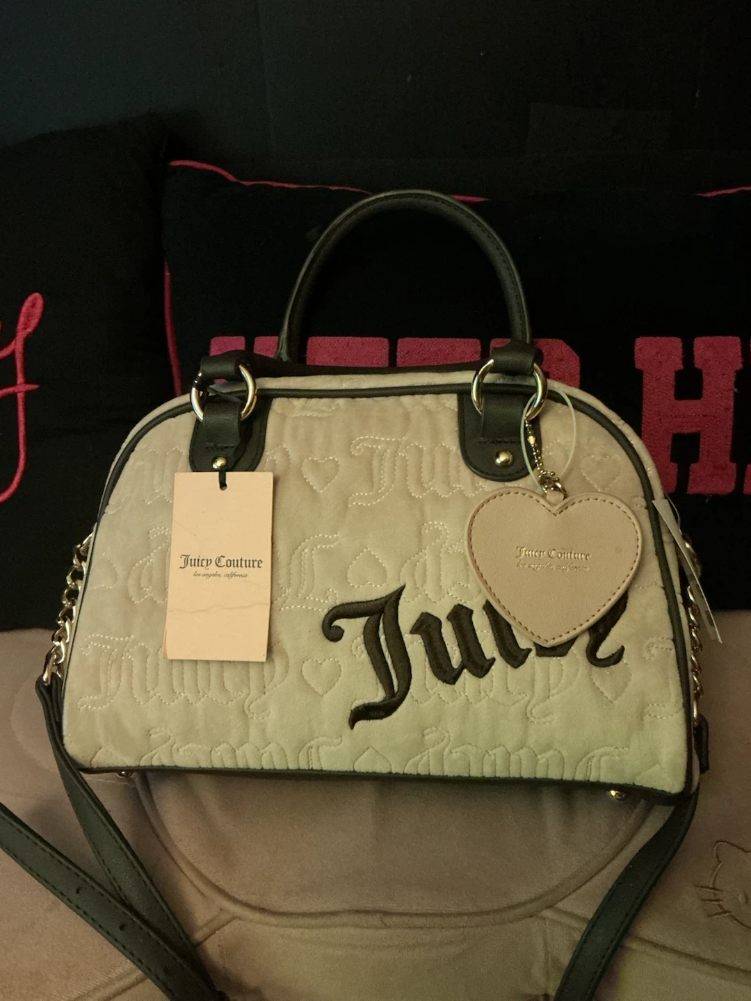 Juicy Couture Velour Shoulder Bag