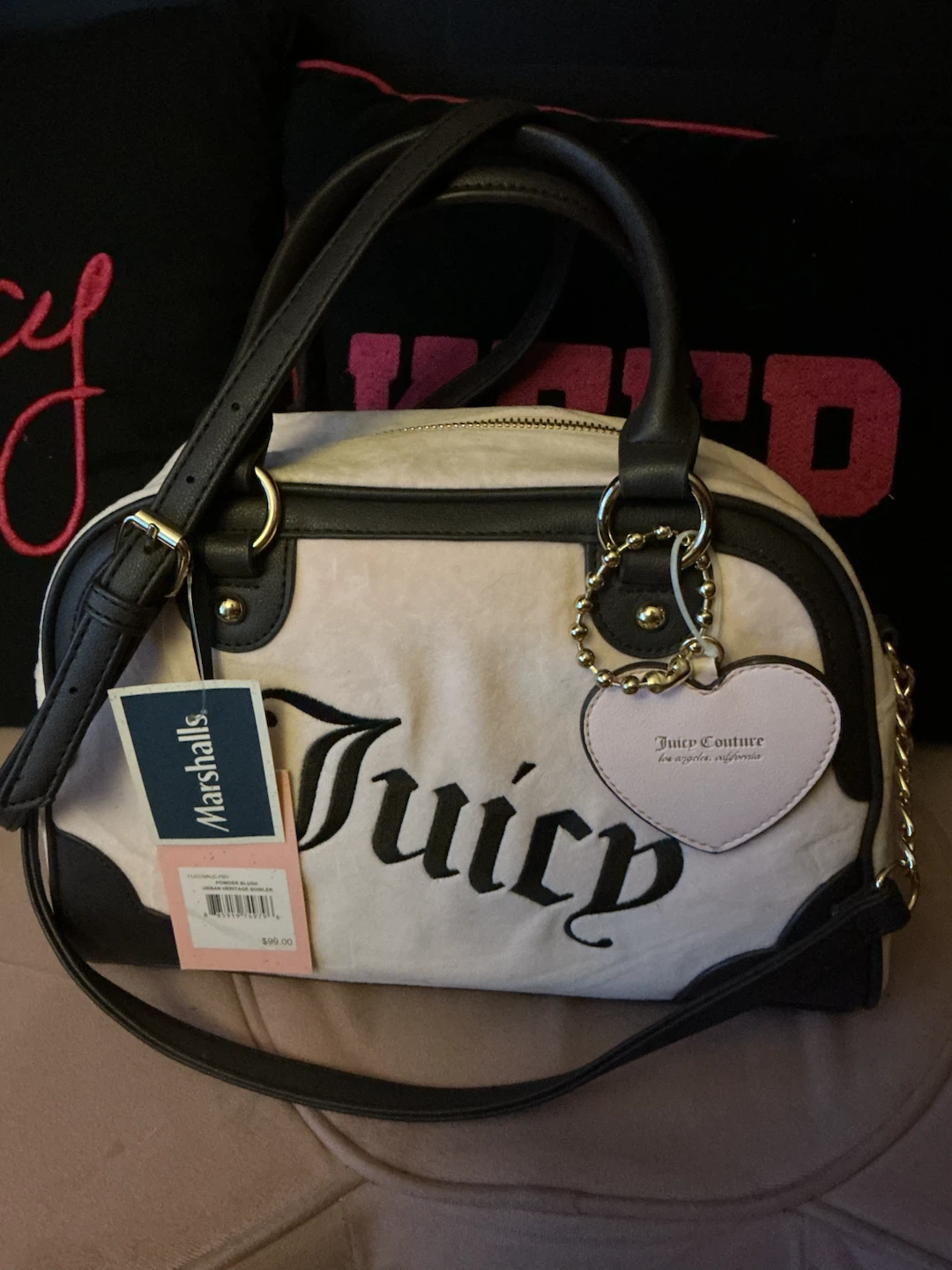 Juicy Couture Velour Shoulder Bag - photo 2